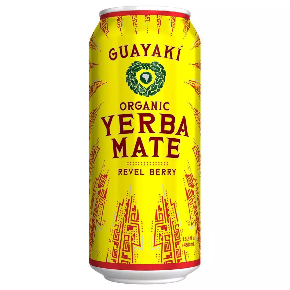 Guayaki Yerba Mate Revel Berry 15.5oz image 0