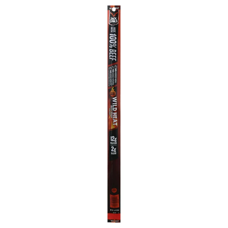 Jack Link's Wild Heat Beef Stick Pegged 1.84 oz image 0