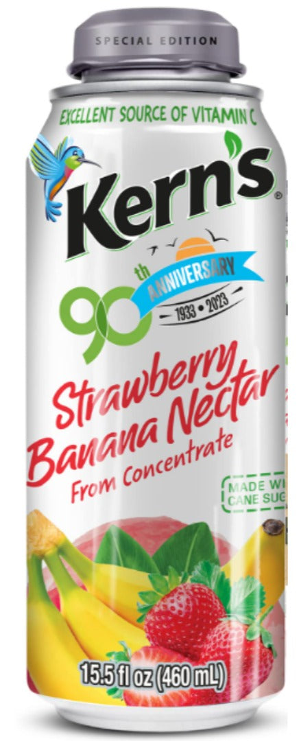 Kern's Strawberry-Banana Nectar 15.5oz image 0