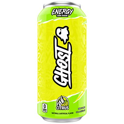 Ghost Sugar Free Energy Drink, Citrus 16oz image 0