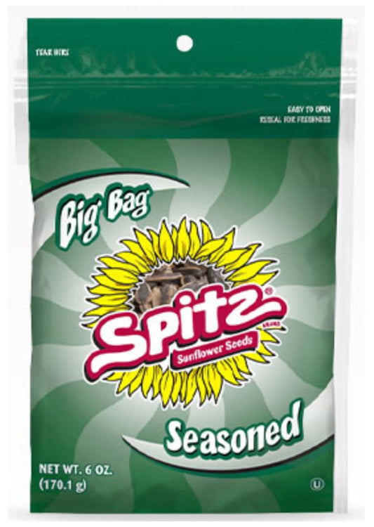 Spitz Seasoned Sunflower Seeds 6 oz image 0