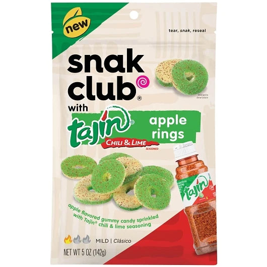 Snak Club Tajin Apple Rings 5 oz image 0