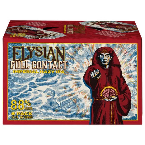 Elysian Full Contact Imperial Hazy IPA Beer 6pk - 12oz Cans image 0