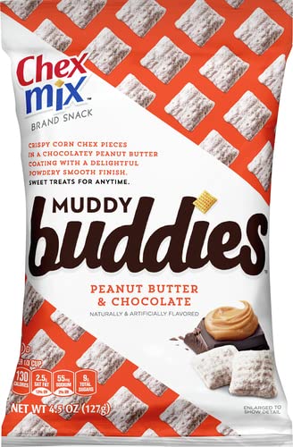 Chex Mix™ Muddy Buddies™ Chocolate & Peanut Butter Chex 4.5oz image 0