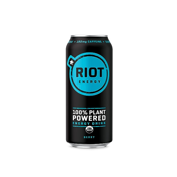 Riot Energy Drink Plant Powered Berry 16oz image 0