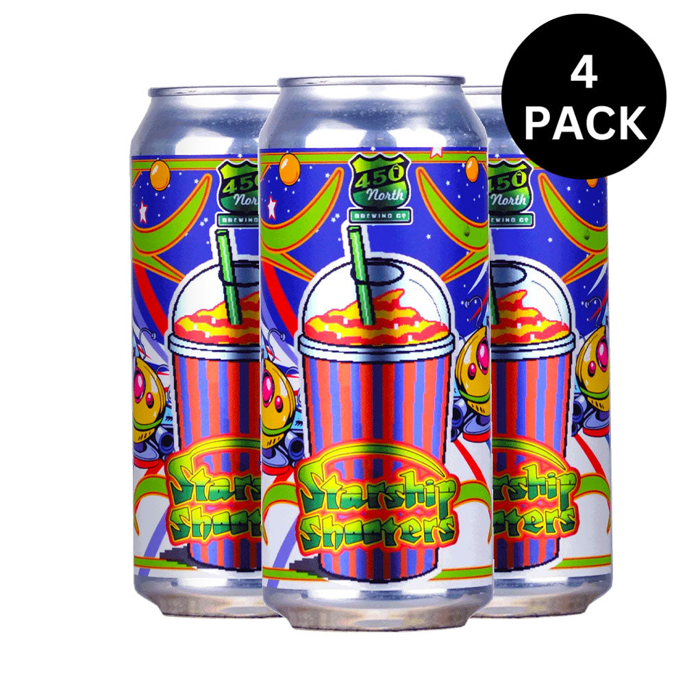 450 North Starship Shooters Slushy XXL 4pk - 16oz Cans