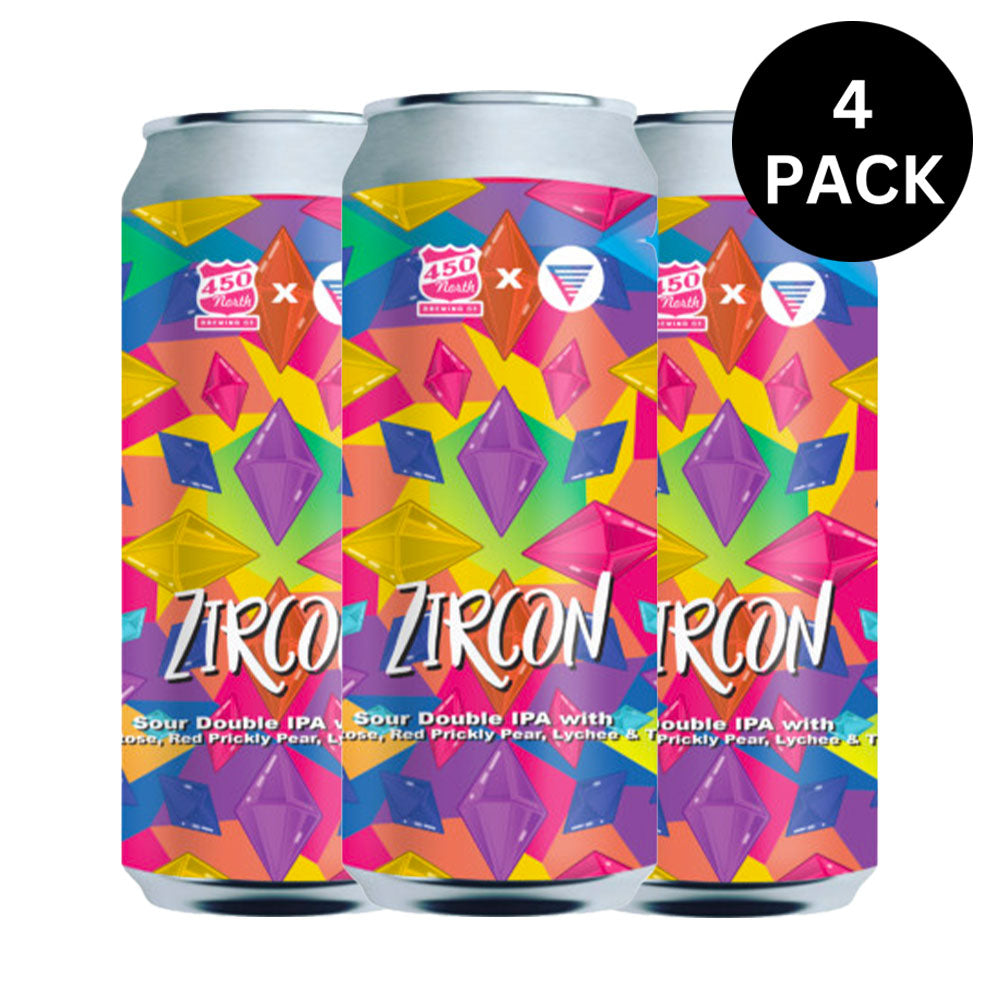 450 North Zircon 4pk - 16oz Cans