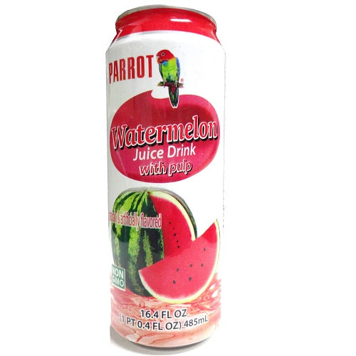 Parrot Brand Watermelon Juice Drink with Pulp 16.4oz image 0