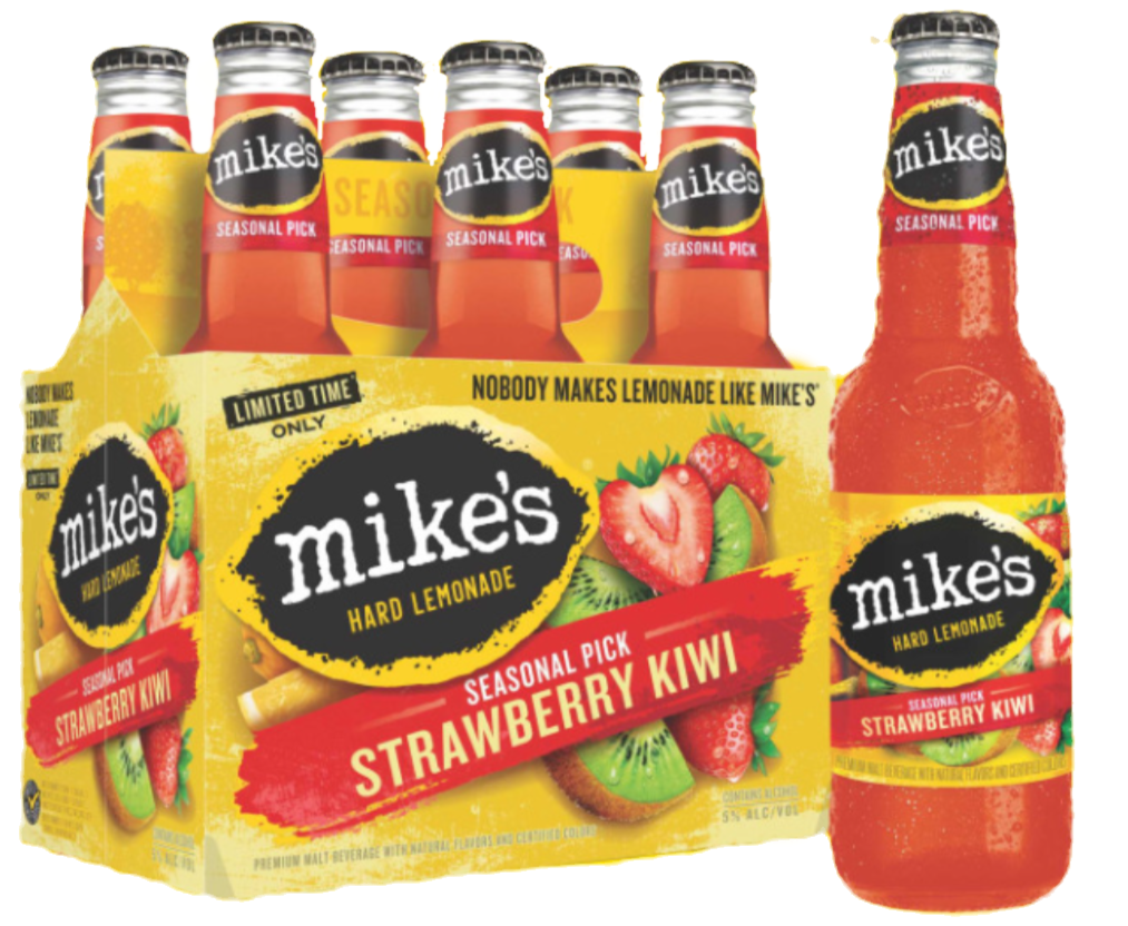 Mike's Malt Beverage, Strawberry Kiwi 6pack image 0