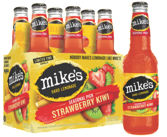 Mike's Malt Beverage, Strawberry Kiwi 6pack image 0