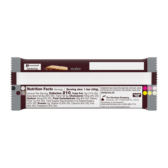 HERSHEY'S Milk Chocolate - 1.55 oz image 1