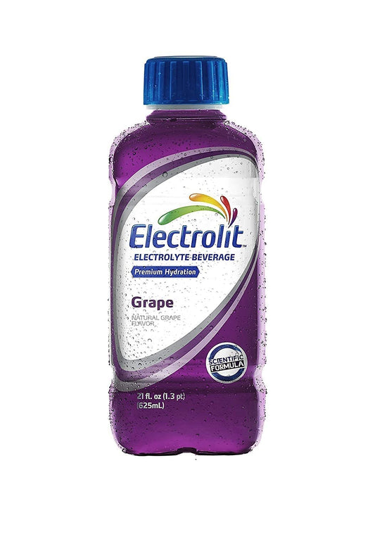 Electrolit Grape Hydration Drink With Electrolytes 21oz image 0