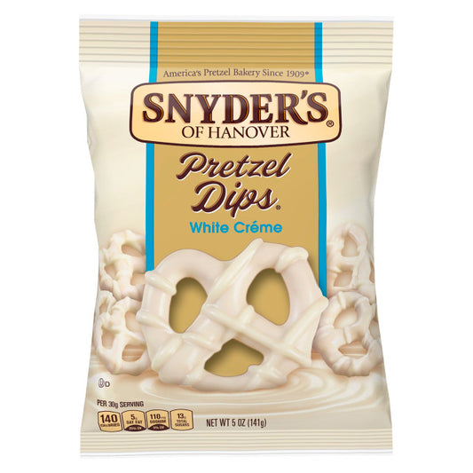 Snyder's Pretzel Dips - White Chocolate Creme 5 oz image 0