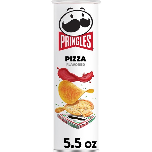 Pringles Pizza Flavored Potato Crisps Chips 5.5 oz image 0