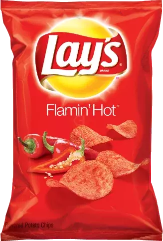 Lays Potato Chips Flamin Hot 7.75  oz image 0