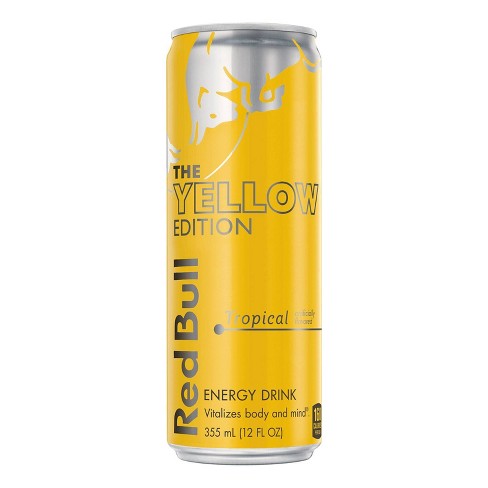 Red Bull Yellow Edition Tropical Punch 12oz image 0