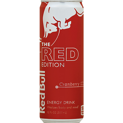 Red Bull, Red Edition Can 12oz image 0