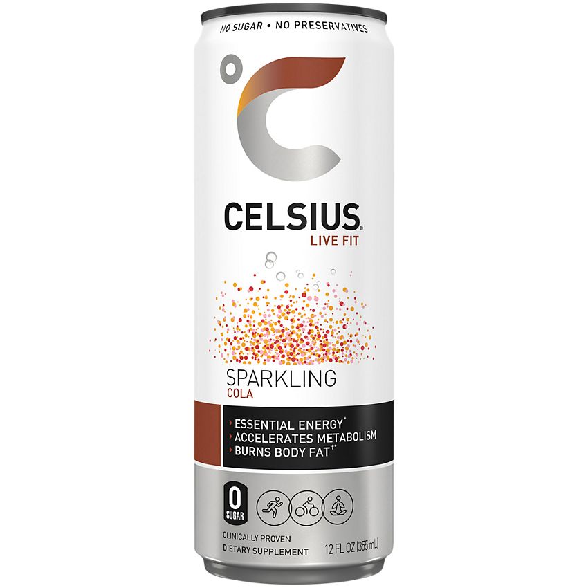 Celsius Sparkling Energy Drink Cola 12oz image 0