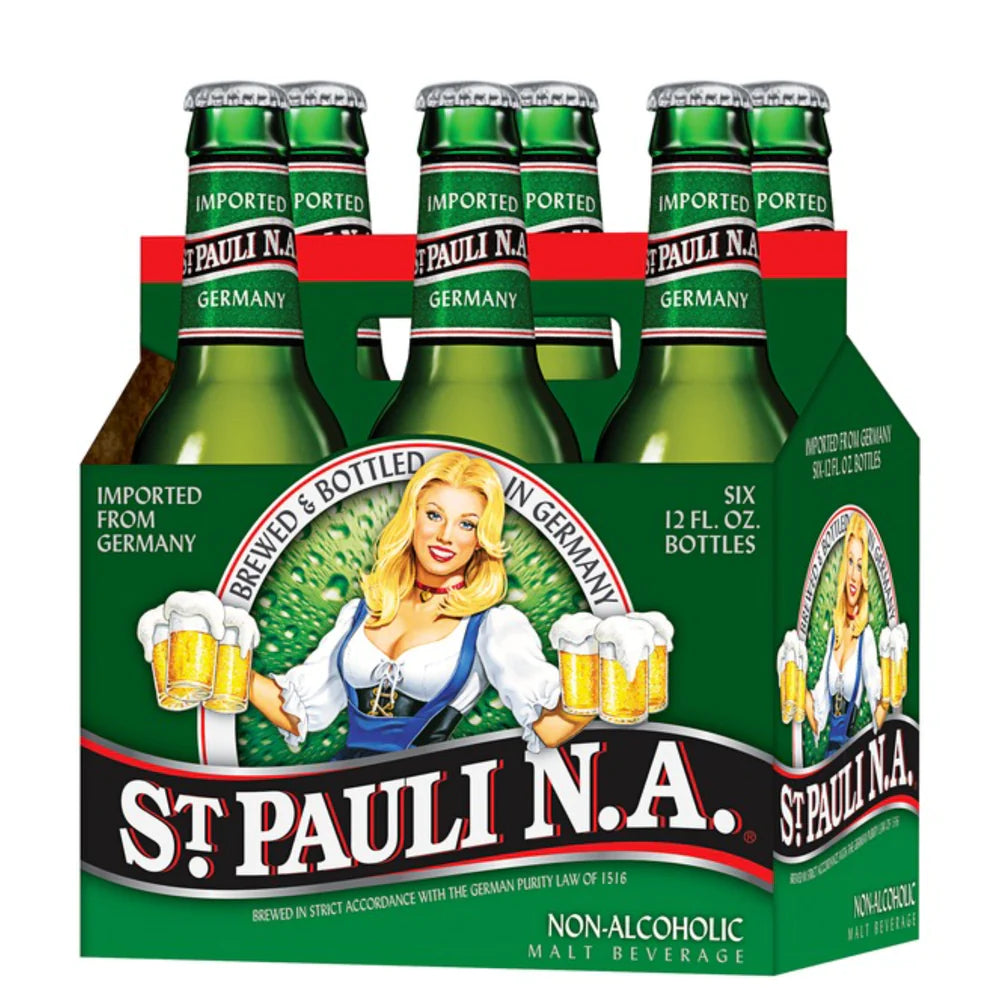 St Pauli Non-Alcoholic 6pk Btl 12oz image 0