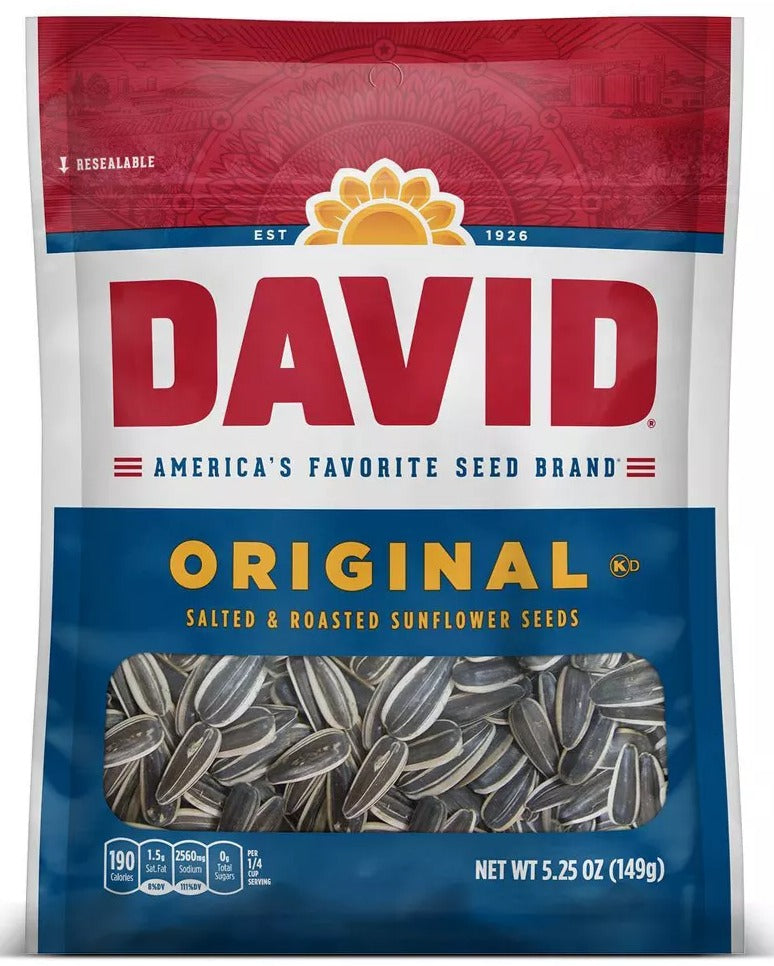 David Seeds Sunflower Seeds 5.25 oz image 0