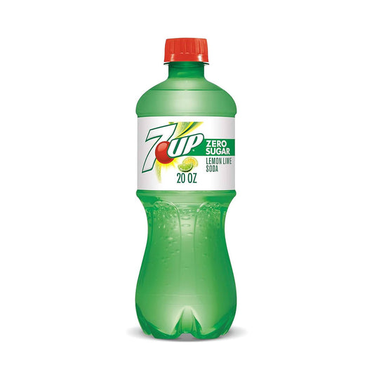 7UP Zero Sugar Lemon Lime 20oz