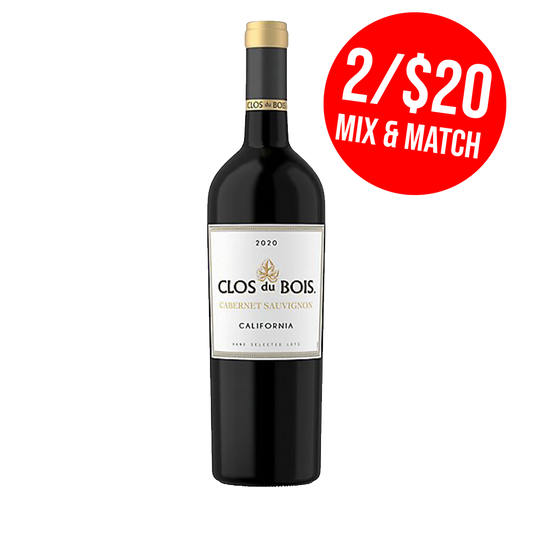 Clos du Bois California Cabernet Sauvignon 2020 750ml image 0