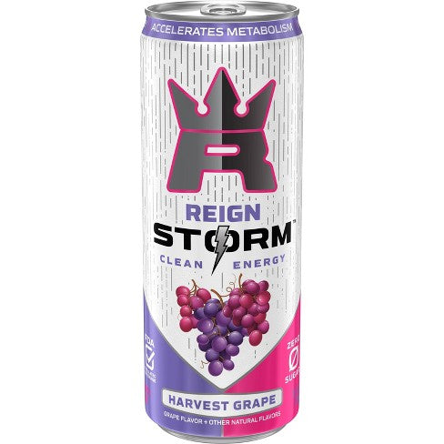 Reign Storm Harvest Grape 12oz image 0