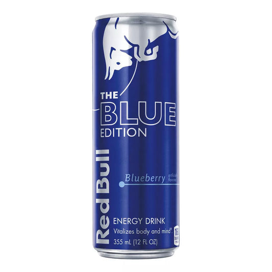 Red Bull Blue Edition Energy Drink 12oz image 0