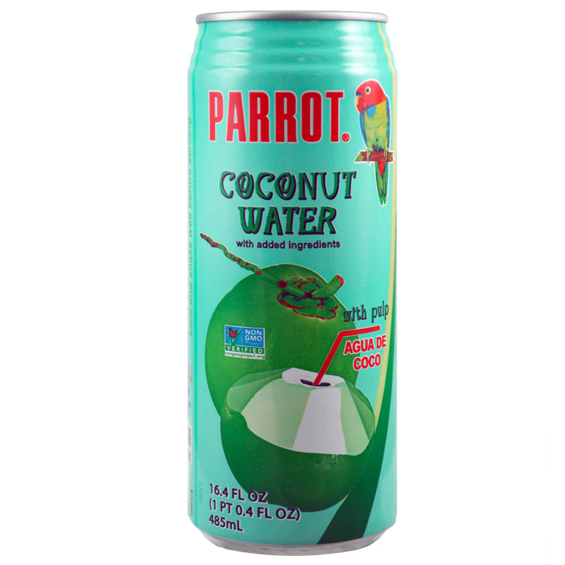 Parrot Coconut Juice, with Pulp, 16.4oz image 0