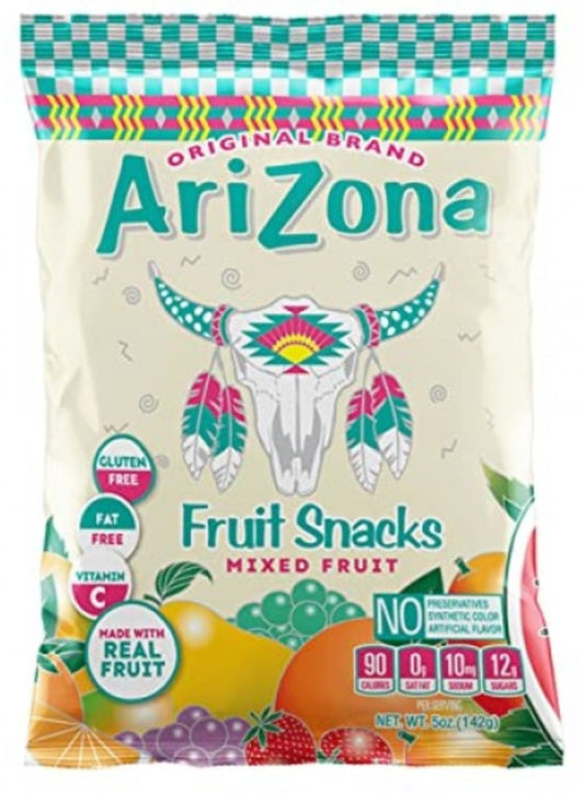 Arizona Fruit Snacks, Gluten Free Mixed Fruit Gummy Chews  5 oz image 0