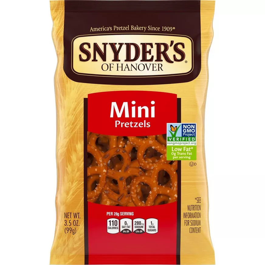 Snyder's of Hanover Mini Pretzels 3.5 oz image 0