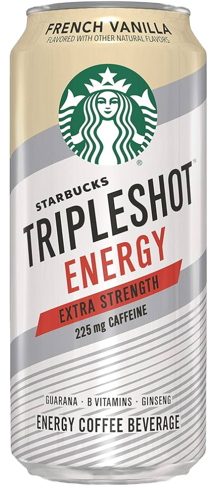 Starbucks Tripleshot Energy Coffee Beverage Extra Strength French Vanilla 15oz image 0