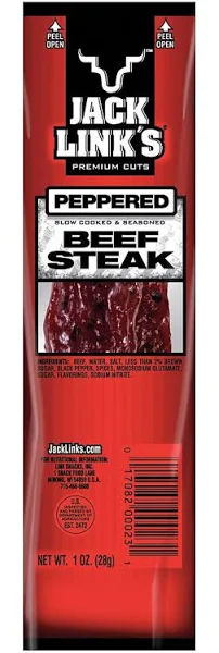 Jack Link's Peppered Beef Steak 1 oz image 0