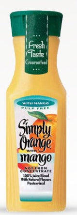 Simply™ Beverages Orange with Mango 11.5oz image 0