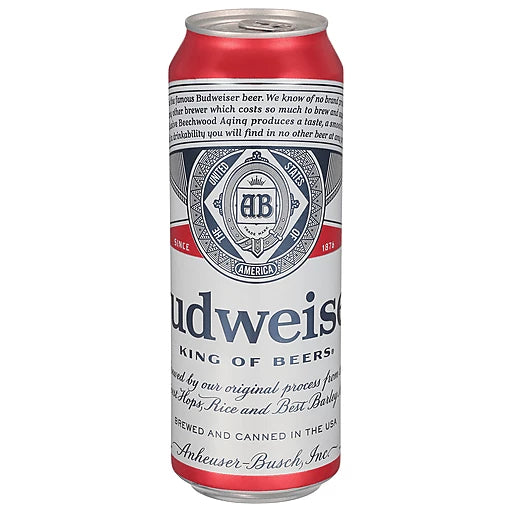 Budweiser Beer Single Can - 25oz image 0