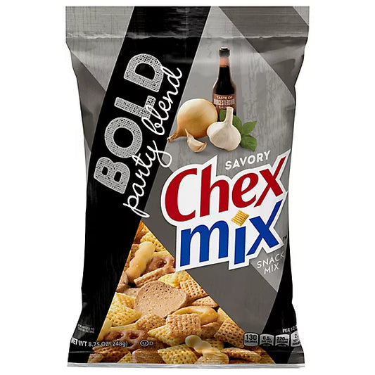 Chex Mix Snack Mix Savory Bold Party Blend 3.75 oz image 0