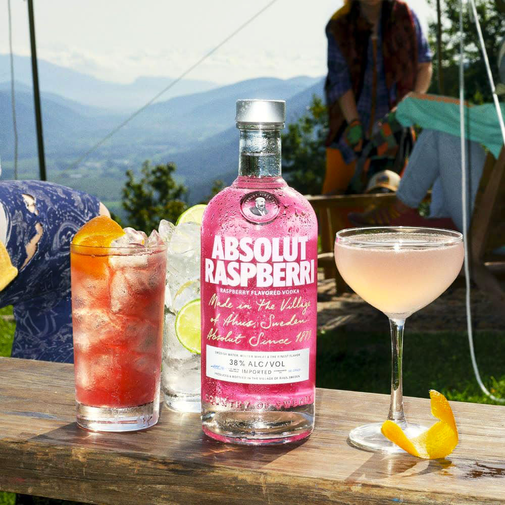 Absolut Raspberri Vodka 750ml