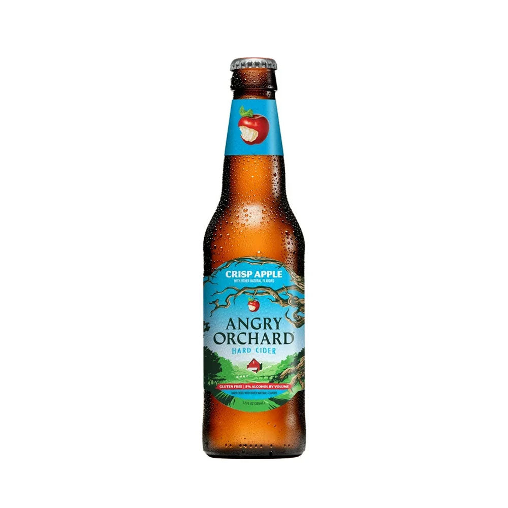 Angry Orchard Crisp Apple Hard Cider 6pk - 12 oz bottles