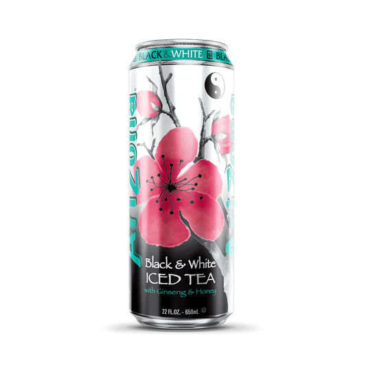 Arizona Black & White Tea 22oz
