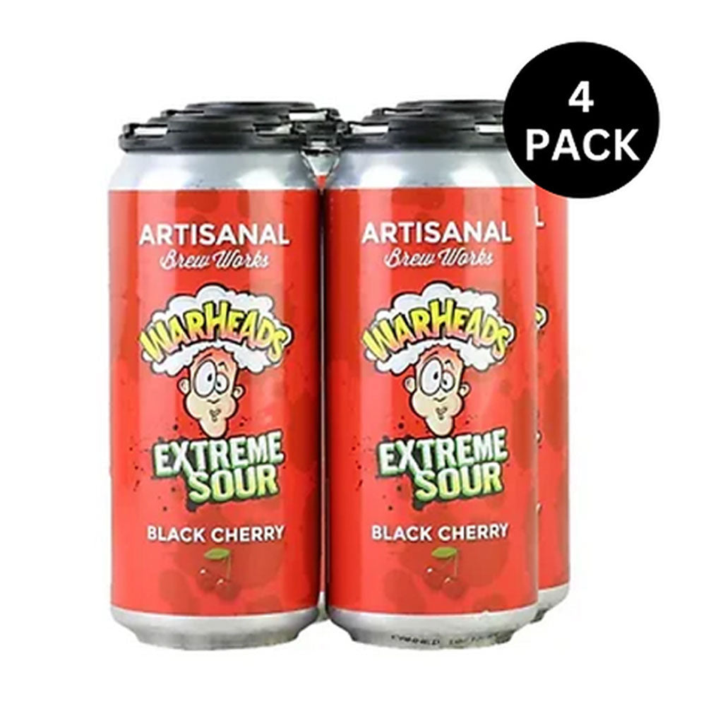 Artisanal Brew Works Warheads Black Cherry Sour Ale 4pk - 16oz Cans