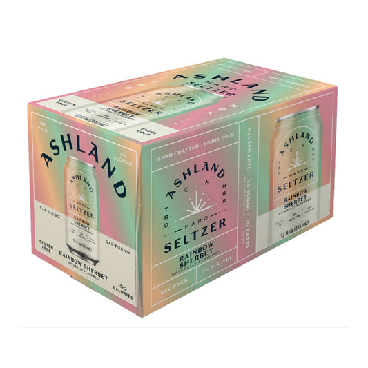 Ashland Hard Seltzer Rainbow Sherbet 6pk - 12oz Cans