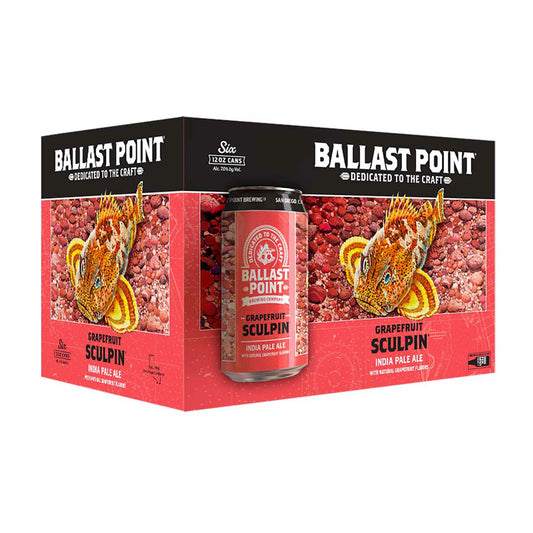 Ballast Point GrapeFruit Sculpin 6pk - 12oz Cans