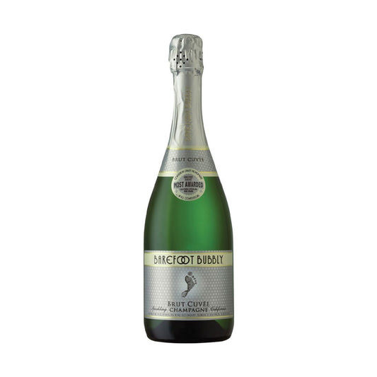 Barefoot Bubbly Brut Cuvee Champagne Sparkling 750ml