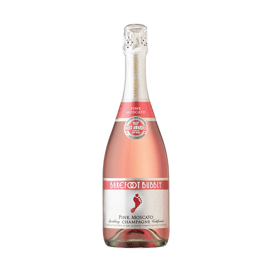 Barefoot Bubbly Pink Moscato Champagne Sparkling 750ml