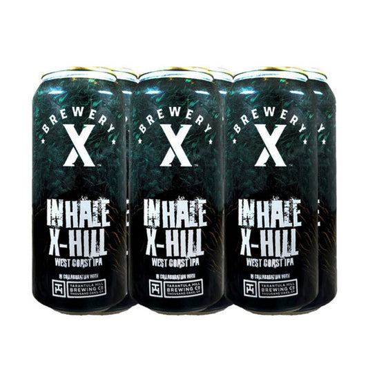 Brewery X Inhale X-Hill West Coast IPA 6pk - 16oz Cans