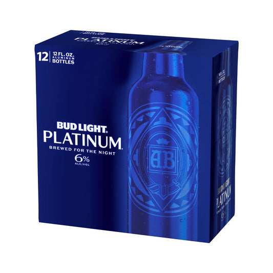 Bud Light Platinum 12pk - 12oz Aluminum Bottles