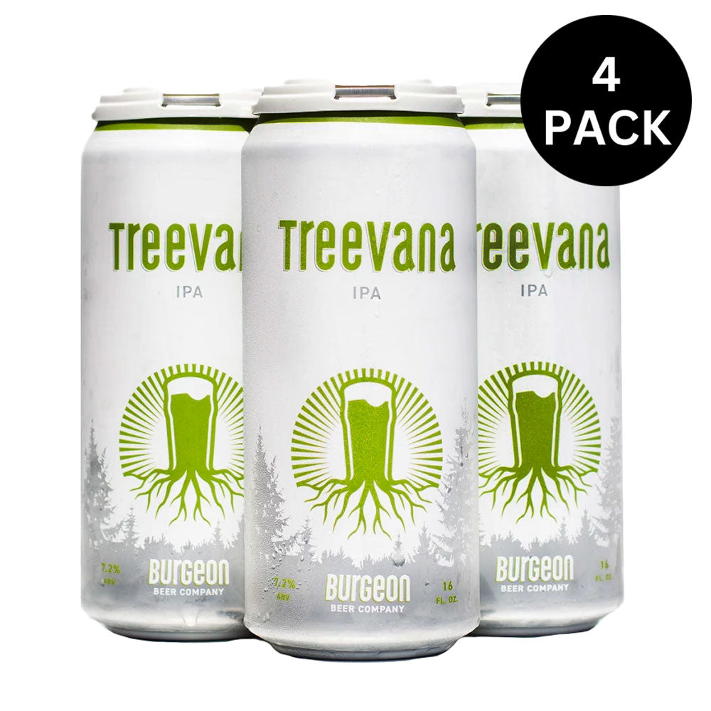 Burgeon Beer Co. Treevana IPA 4pk - 16oz Cans