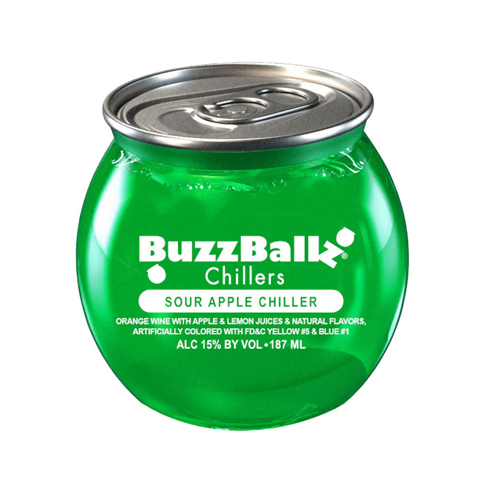 Buzzballz Chillers Apple Single 187ml