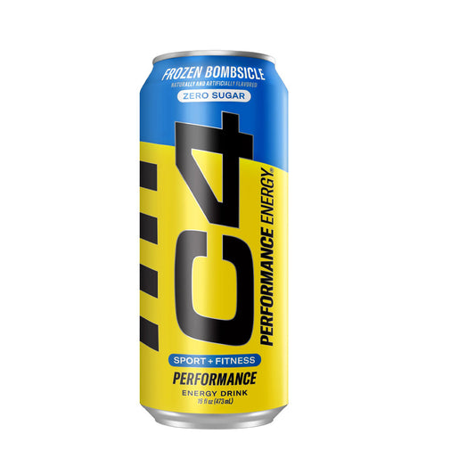 C4 Original Carbonated Zero Sugar Energy Drink, Frozen Bombsicle 16oz