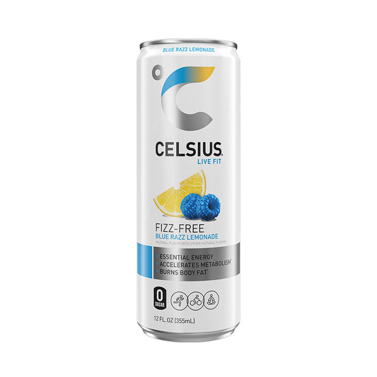 Celsius Fizz Free Blue Rass Lemonade 12oz